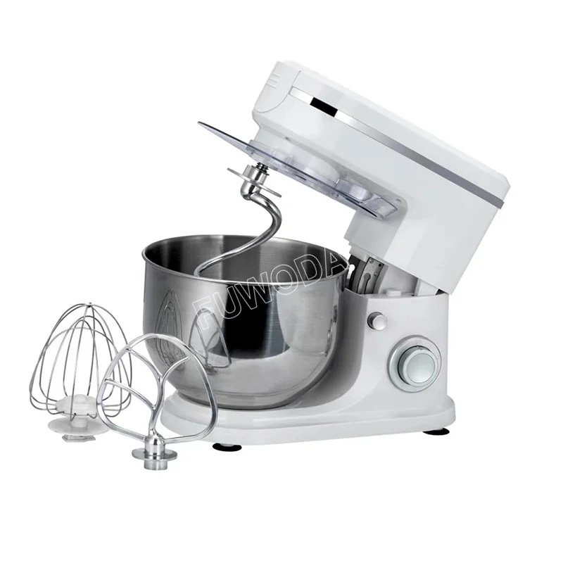 5-in-1 Home Fully Automatic Juicer Kneading Machine Meat Grinder Whisk 5.5L Multifunctional Mixer Food Processor Chef Machine 4