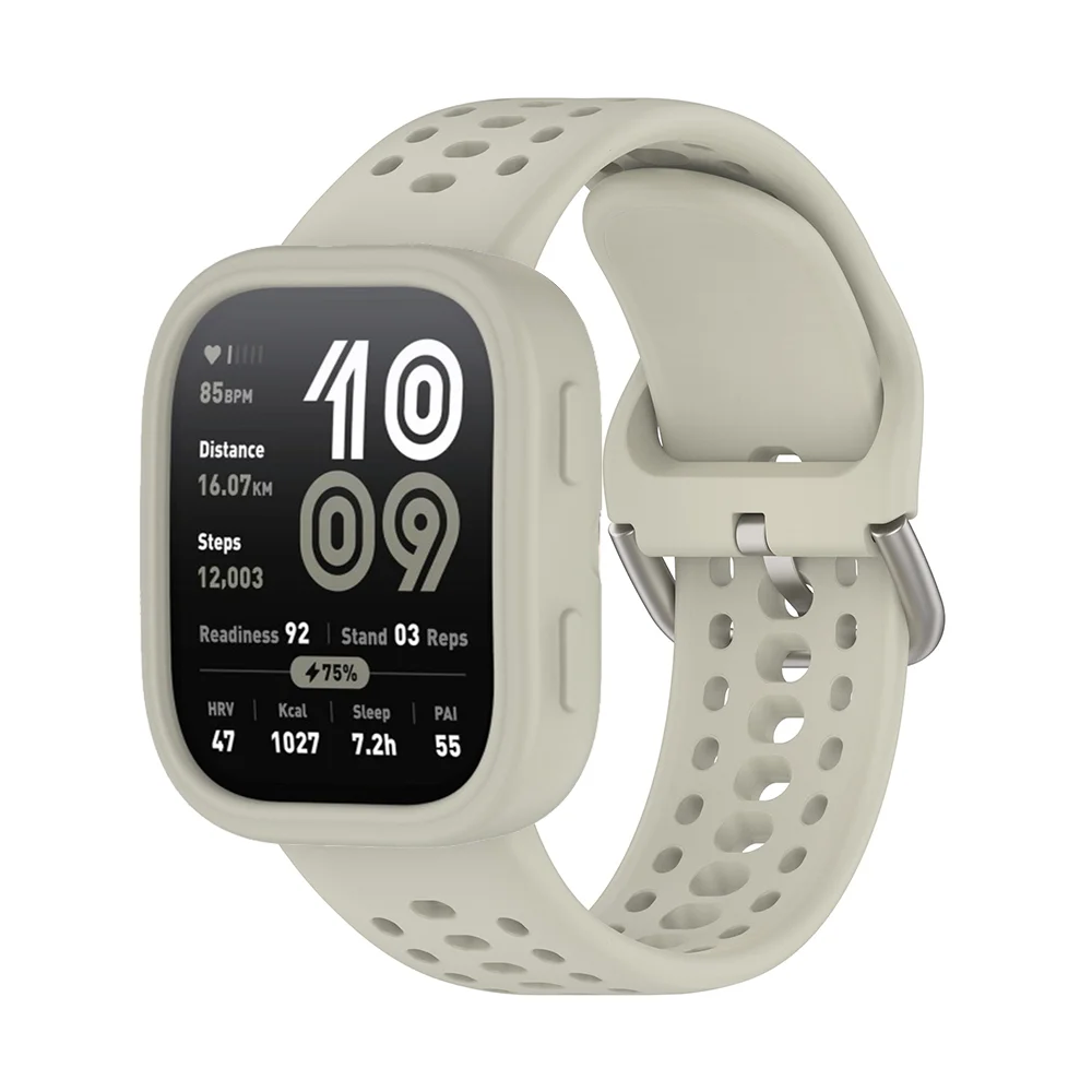 Premium Silicone Case and Band Set for Smartwatch 46mm - Durable Strap and Protective Cover Accessories