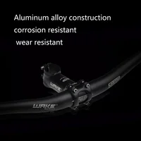 Guidon de vélo WAKE 31,8 mm en alliage d'aluminium, guidon surélevé 720/780 mm, guidon ultraléger pour VTT et vélo de route 5