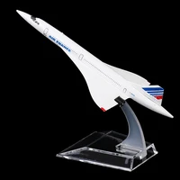 16cm Air France Concorde Supersonic Jet Aeroplane Aircraft Airplane Plane Metal 2
