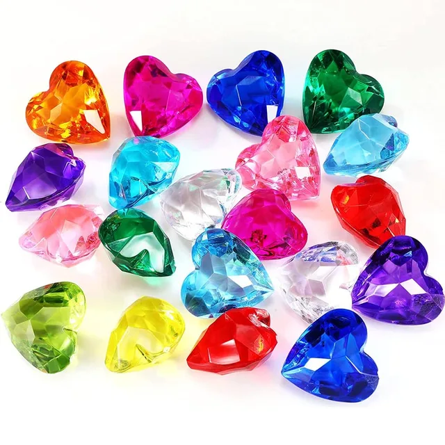 50g Bag Treasure Hunt Toys Favors For Kids Boys Girls Acrylic Crystal Gem Stone Juguetes Para Niños 2 3 4 5 7 9 10 Años 2