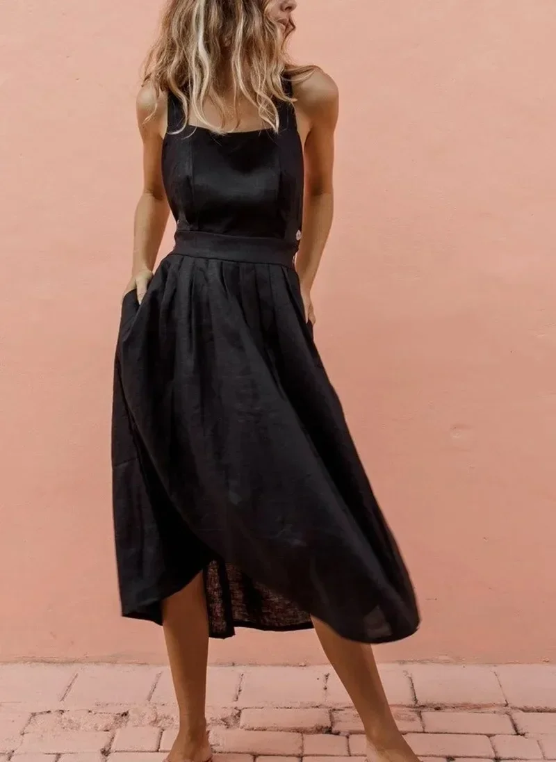 2023 Summer Sexy Dress Bowknot Women's Backless Cross Drawstring Beach  Dresses Strap Red Vintage Sundress Women Boho Femme Robe - AliExpress  200000345