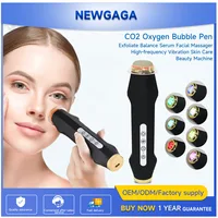 NEWGAGA Portable CO2 Oxygen Bubble Pen Rechargeable Facial Cleaning Machine Serum Input Pen Anti-aging Skin Care Beauty Device 1