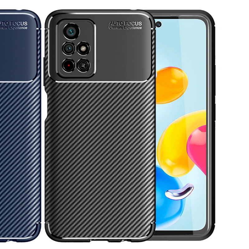 Per Xiaomi Redmi Note 11S Cover Cover Redmi Note 11S 11 Pro Plus 5G Capas Paraurti Antiurto Per Telefono Tpu Cover Redmi Note 11S Fundas