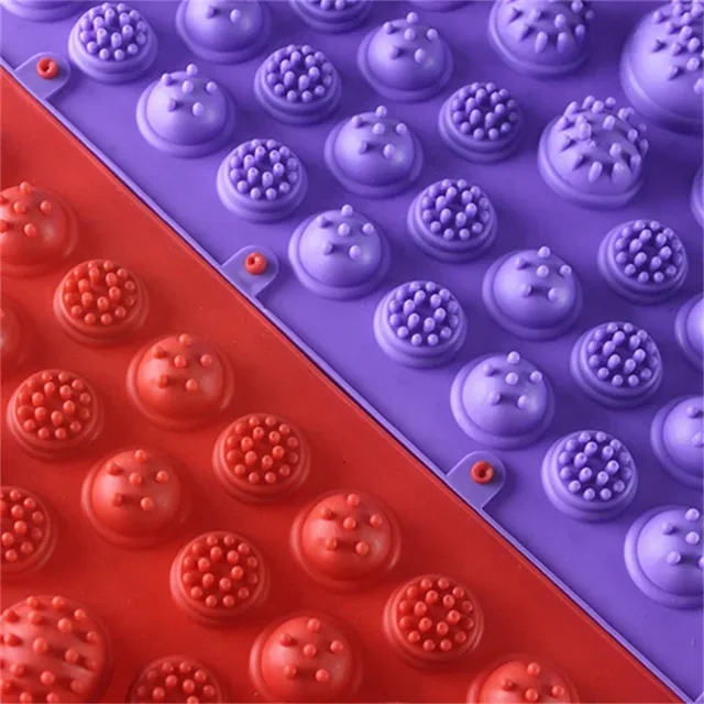 Acupressure Massager Mat Back Body Foot Cushion Pad Relieve Stress Pain Yoga Spike Mat Foot Spiky Massager Trigger Point 4
