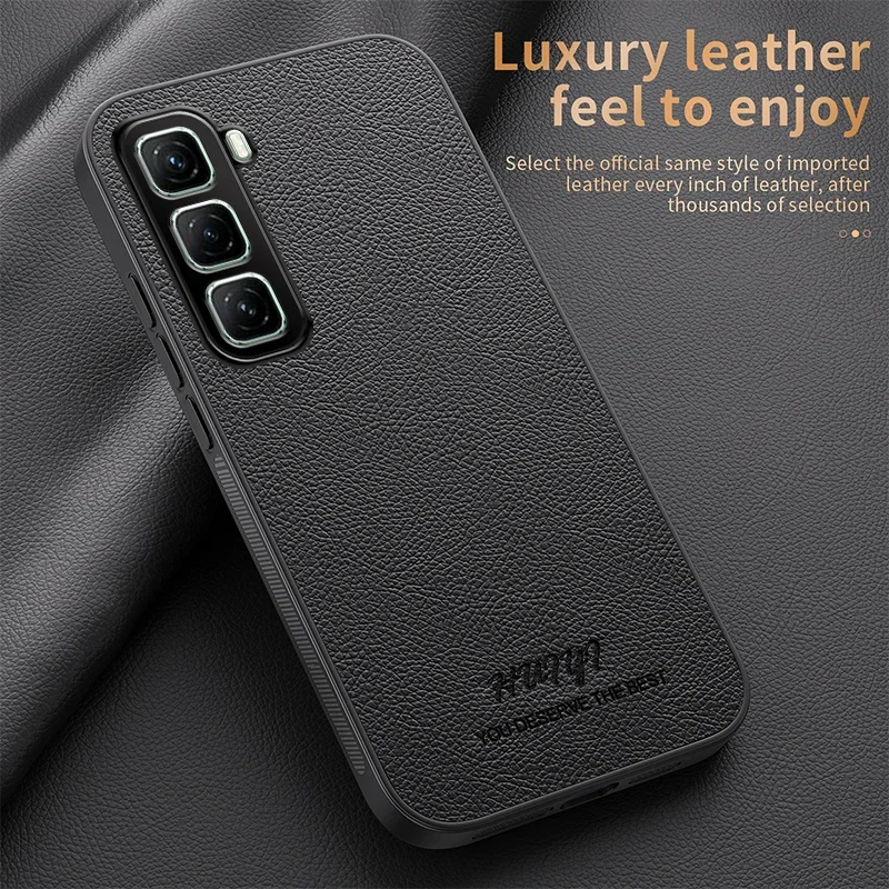 Leather Car Magnet Protective Case - Sleek Skin Feel Cover