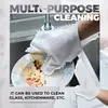 10/50pcs Non-woven Dust Cleaning Gloves Reusable Fish Scale Cleaning Duster Gloves Household Kitchen Cleaning Tool 4