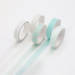 Colorful Decorative Washi Tape Set for Scrapbooking and Stationery Gifts (5)