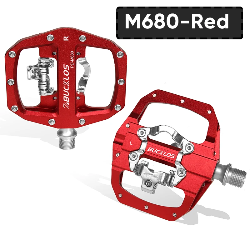 Mountain Bike Self-Lock Pedal Sealed Bearing MTB Lock Pedal for SPD Ultralight D