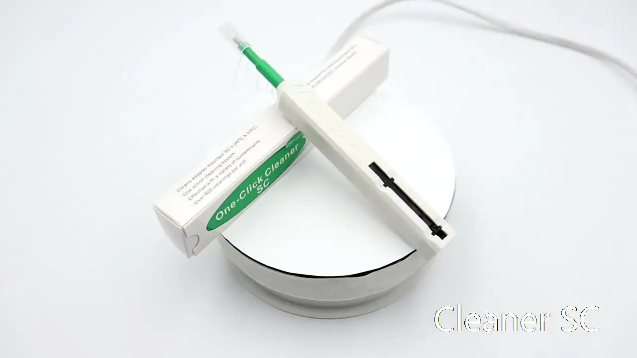 Очиститель наконечников одним щелчком мыши для разъемов SC-FC-ST LC-MU Ручка чистки