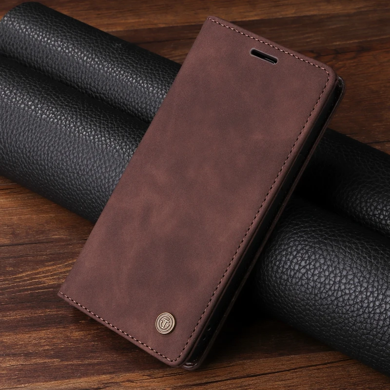 Wallet Magnetic Leather Phone Cover