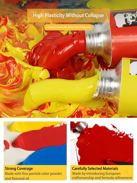 50ml Artist Oil Paint Tube 4