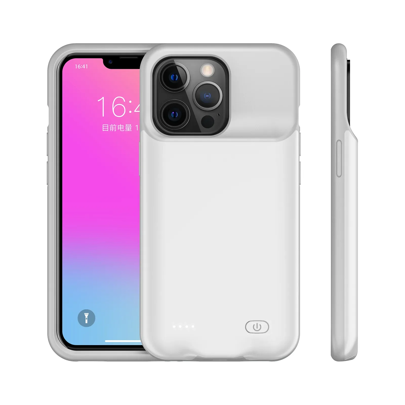 IPhone 15 Pro Max用バッテリー充電器ケース,10000mAh, 15 Pro