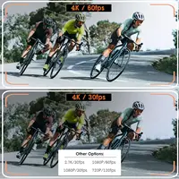 K1 4K Body Camera with External Microphone, Mini Video & Audio Pocket Cam 270° Rotation Camera for Outdoor Sport, Bike, Travel - Image 3