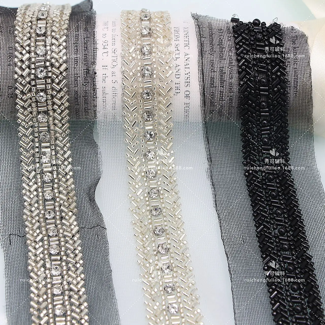 

Вышитая кружевная отделка, аксессуары ручной работы, инкрустированные бисером, женская одежда «сделай сам», украшение для одежды с передним воротником