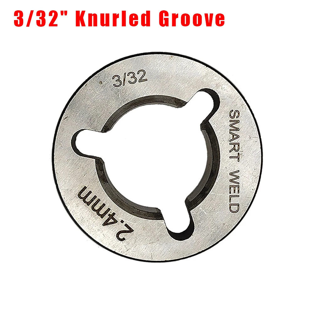 MIG Welder Wire Feeder V Groove Knurled Groove Bearing Steel 1/16 Drive Roller For SIP .023 .030 .035 .045 welding welders