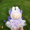 V1 V2 Blind Box Labubu Doll Flower Fairy Dress