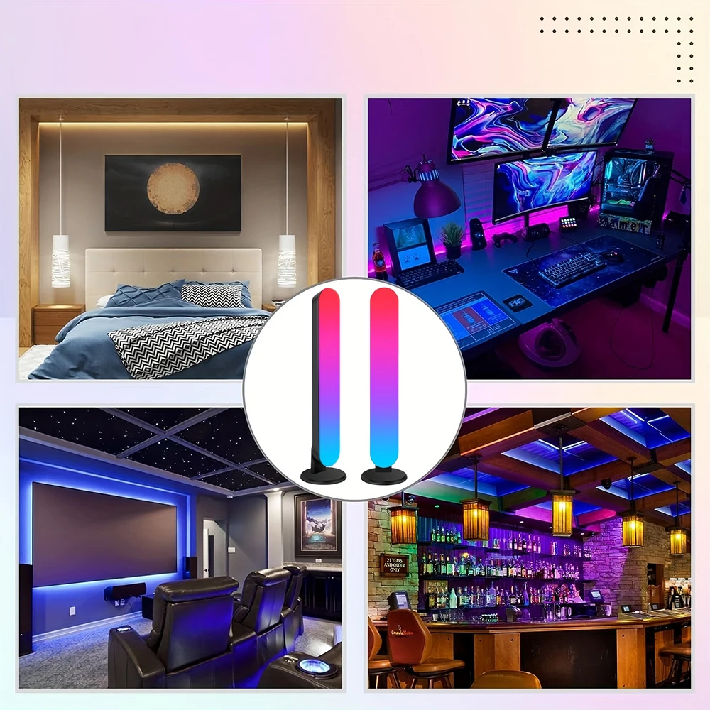 Our Upgraded USB Rechargeable Model RGB Light Bar