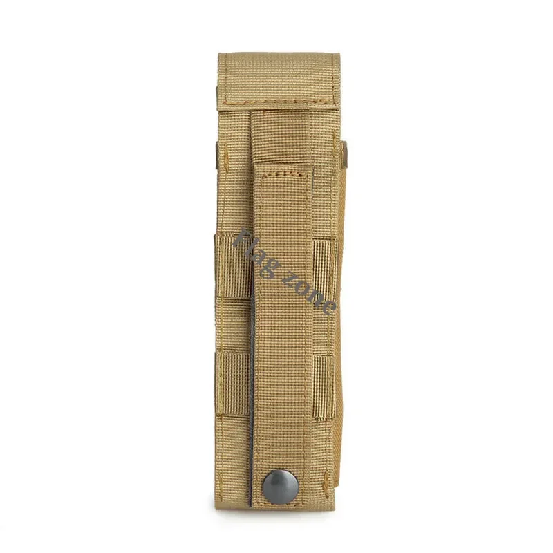 M5 Flashlight Pouch Molle Wiast Bag Airsoft Belt EDC Bacpkack Tools Pouch Outdoor Climbing Hunting Accessories Baton Knife Bag 5