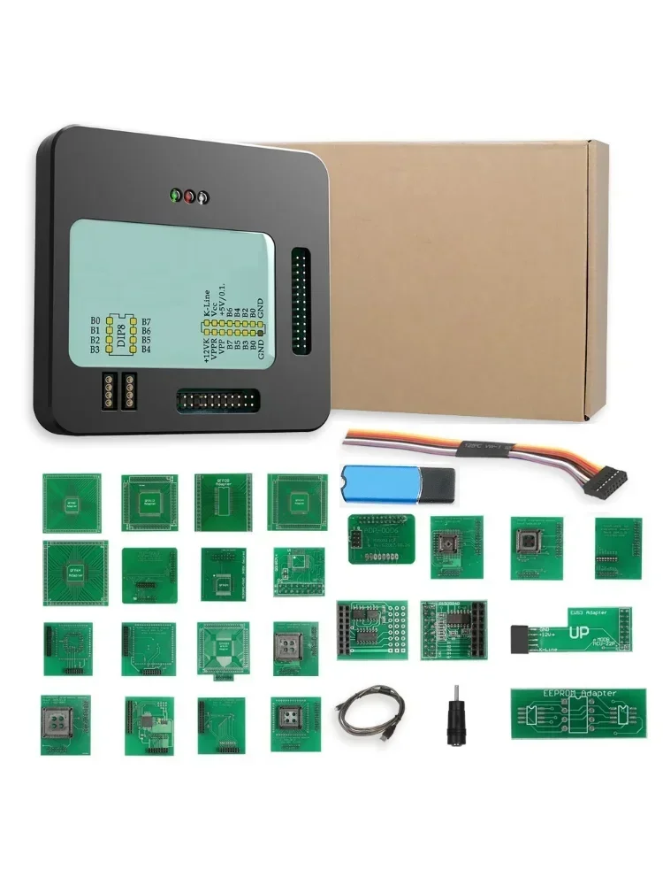 PL/RU Ship New XPROG 6.50 ECU Programming Tool V6.26 X-Prog ECU Programmer V5.55 XPROG Box Programmer M Adapter