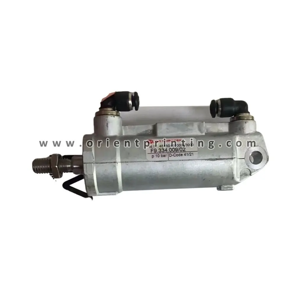 

F9.334.009 Pneumatic Cylinder D25 H45 Heidelberg CD102 SM102 XL105 XL106 Front Edge Sheet Catcher Air Cylinder F9.334.009/02