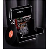 Vinyl storage box Record storage box Collection box CD album box Video disc moisture-proof storage box Technician makeup case 4