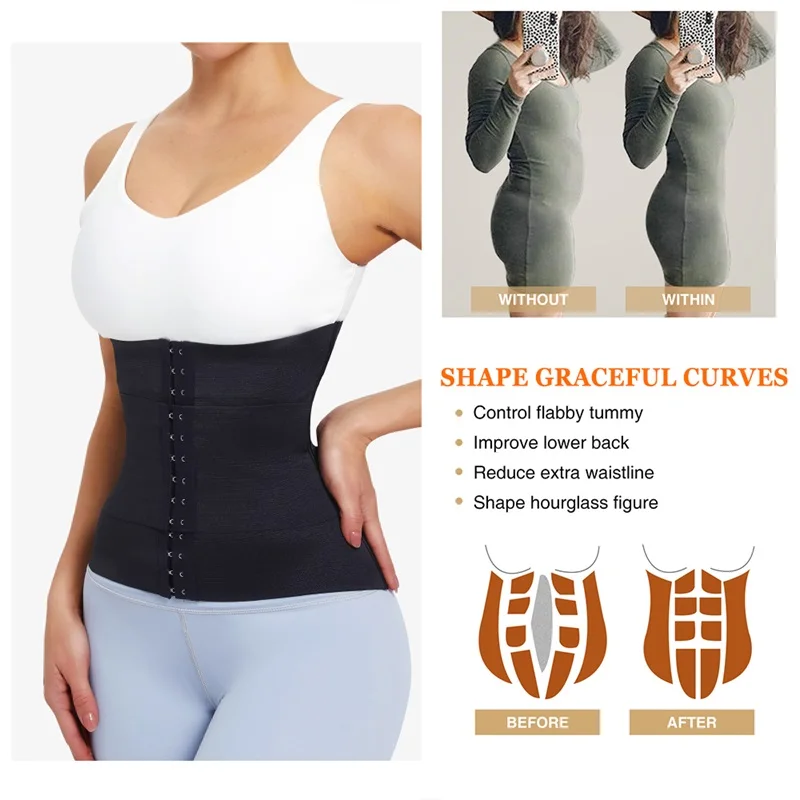 Women's Slimming Waist Trainer Corset and Shapewear Belt