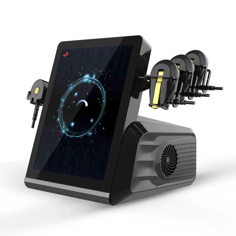 Professional Facial Electrostimulation Emrf Face Ems RF Face Lifting Machine PEFACE Sculpt Pads Massager Device