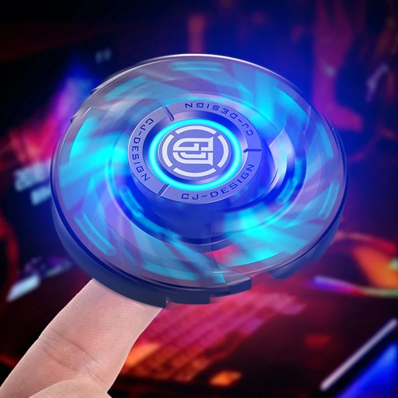 

Luminous Hand Spinner Zinc Alloy Metal Gyro Fidget Spinner Fingertip for Adult Kids Stress Relief Toys Dropshipping Gifts