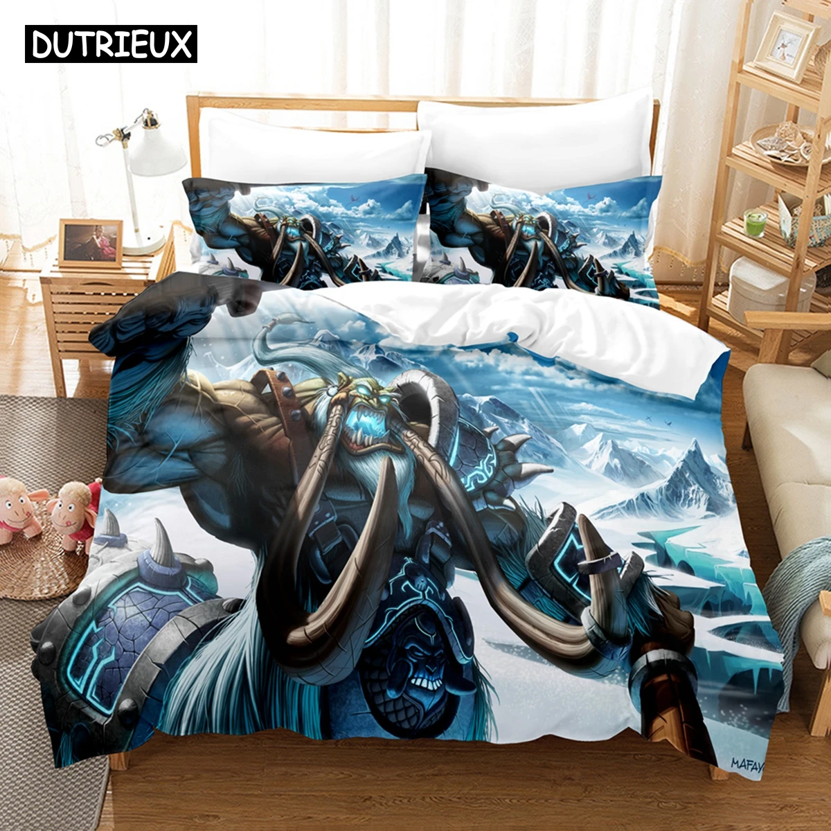 

3D Warcraft Bedding Sets Duvet Cover Set With Pillowcase Twin Full Queen King Bedclothes Bed Linen