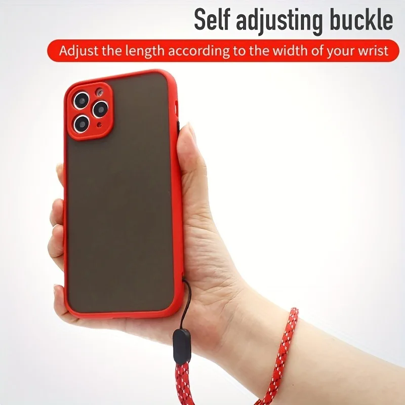Mobile Phone Straps USB Key Short Lanyard Adjustable Walkie Talkie Hand Strap Wrist Rope Audio Anti-lost for iPhone