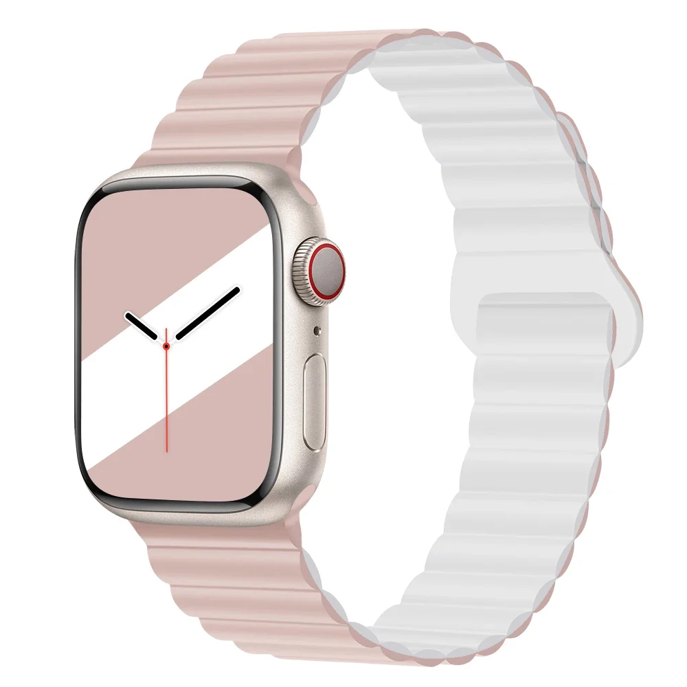 Premium Sports Silicone Magnetic Watch Strap