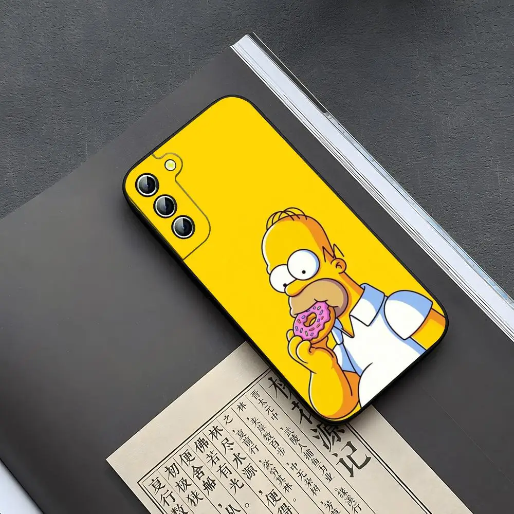 Cute Cartoon The Simpsons Phone Case