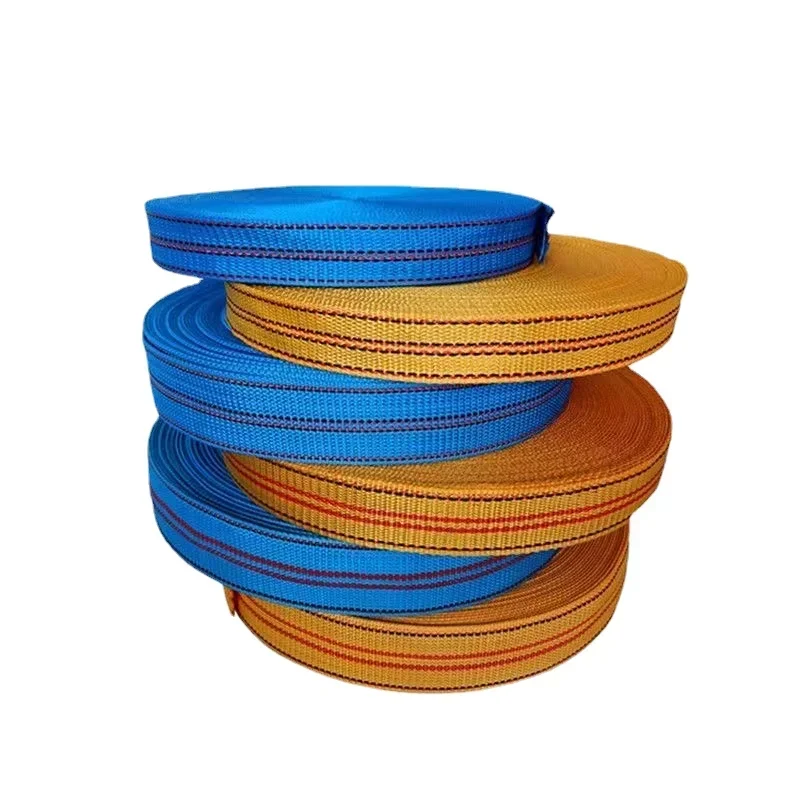 Corda do Freio do Webbing do Poliéster Correia Correia Ligação Correia Reboque 3.85cm 2m10m33m