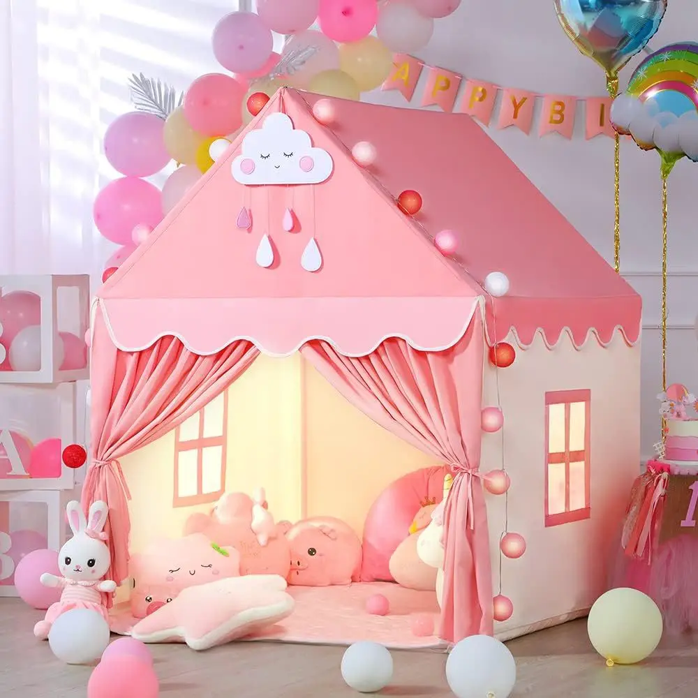 Kids' Princess Castle Play Tent – Foldable 1