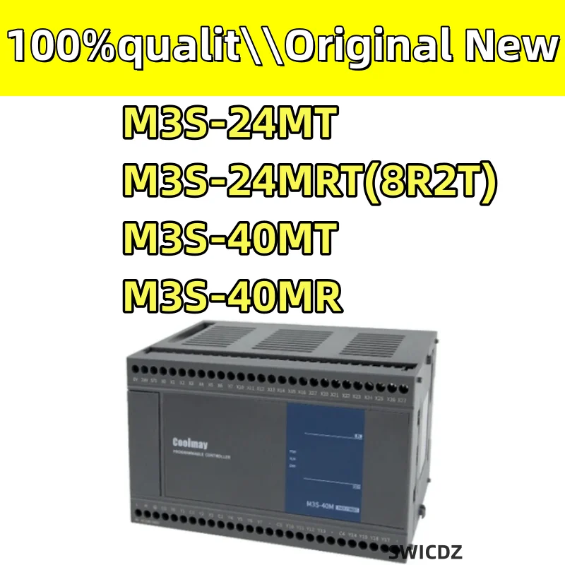 Coolmay HMI PLC 터치 스크린 콤보 세트, 통신 케이블 포함, M3S-24MT, 24MRT, 40MT, 40MR, 4.3 인치, 5 인치, 7 인치, 10 인치, 신제품