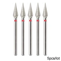 BNG 5PCS Cutters for Manicure Diamond Nail Drill Bit Set of Milling Diamond Bit Milling Cutter Nail Bits for Nail Drill Machine 2