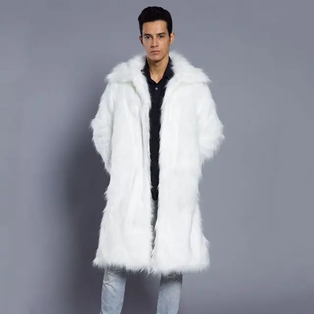 Long Faux Fur Jacket 17