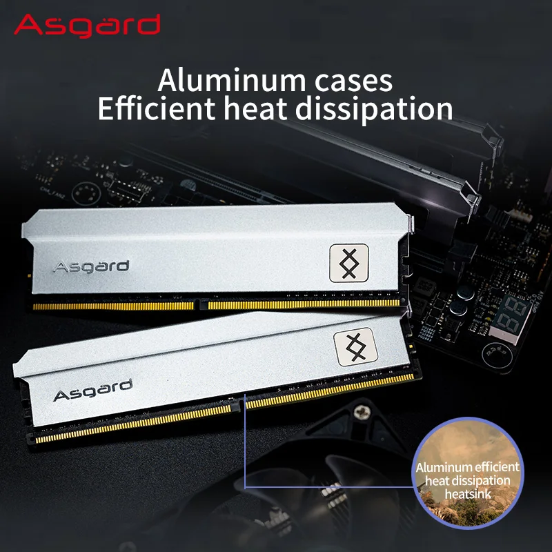 Asgard 데스크탑 PC용 메모리 DDR4, 8GB x 2, 16GB x 2, 32GB, 3200MHz, 3600MHZ 램 DDR4