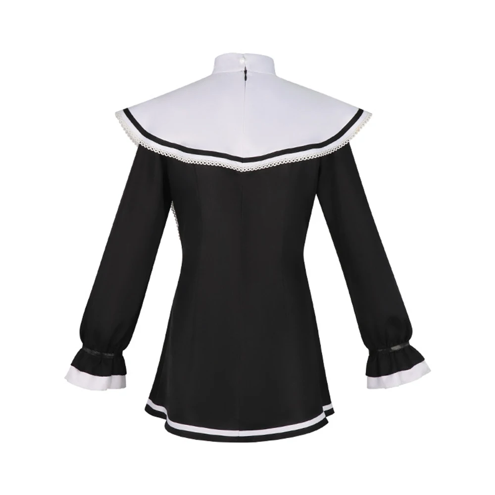 Project Sekai: SHINONOME ENA And AKIYAMA MIZUKI And YOISAKI KANADE And Asahina Mafuyu | Black Nun Habit Costume Cosplay 34 Generic Nun Habit Costume for Cosplay Events