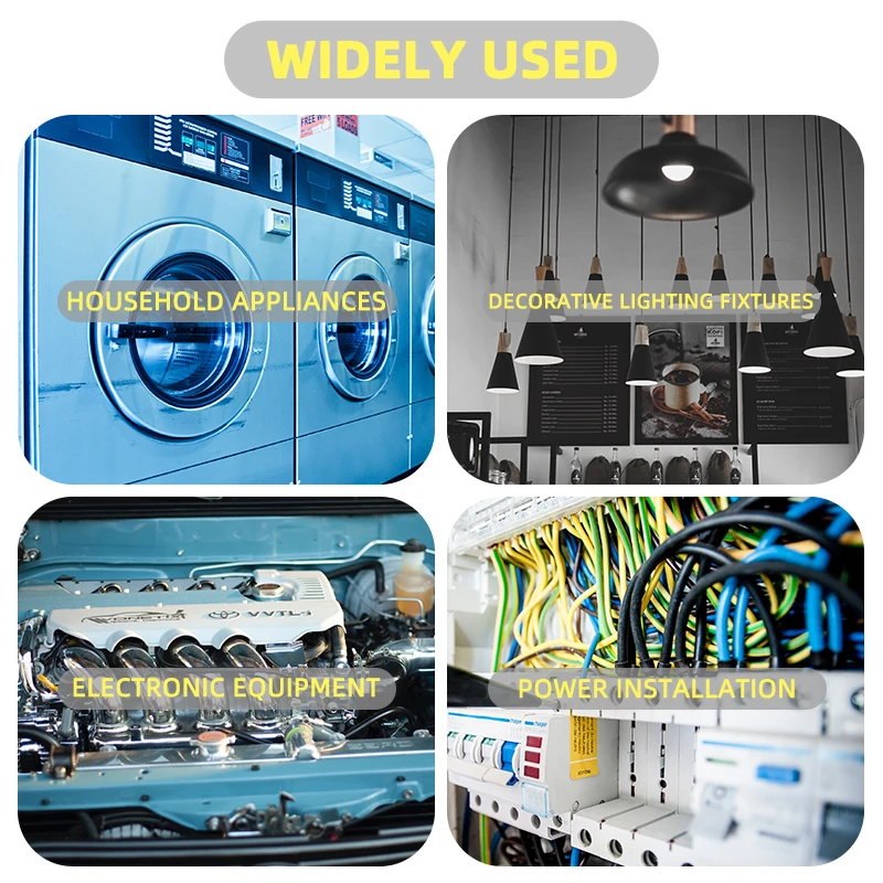 Description Picture 6 of item1/2/5m Transparent Power Cord 28/26/24/22/20/18/16AWG PVC Insulation Tinned Copper Cable 2 3 4 5 Cores LED Light Electronic Wire