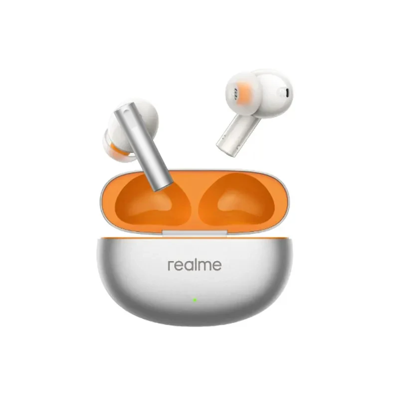 Realme 버즈 에어 6 무선 이어폰, 50dB 소음 감소, 방수 블루투스 5.3, 무선 고해상도 블루투스 헤드폰 2024, 신제품