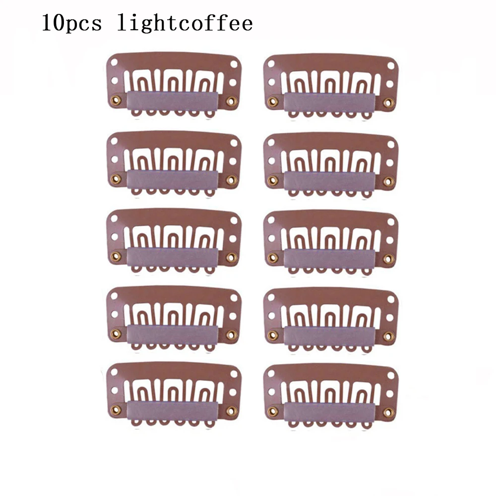10pcs U lightcoffee