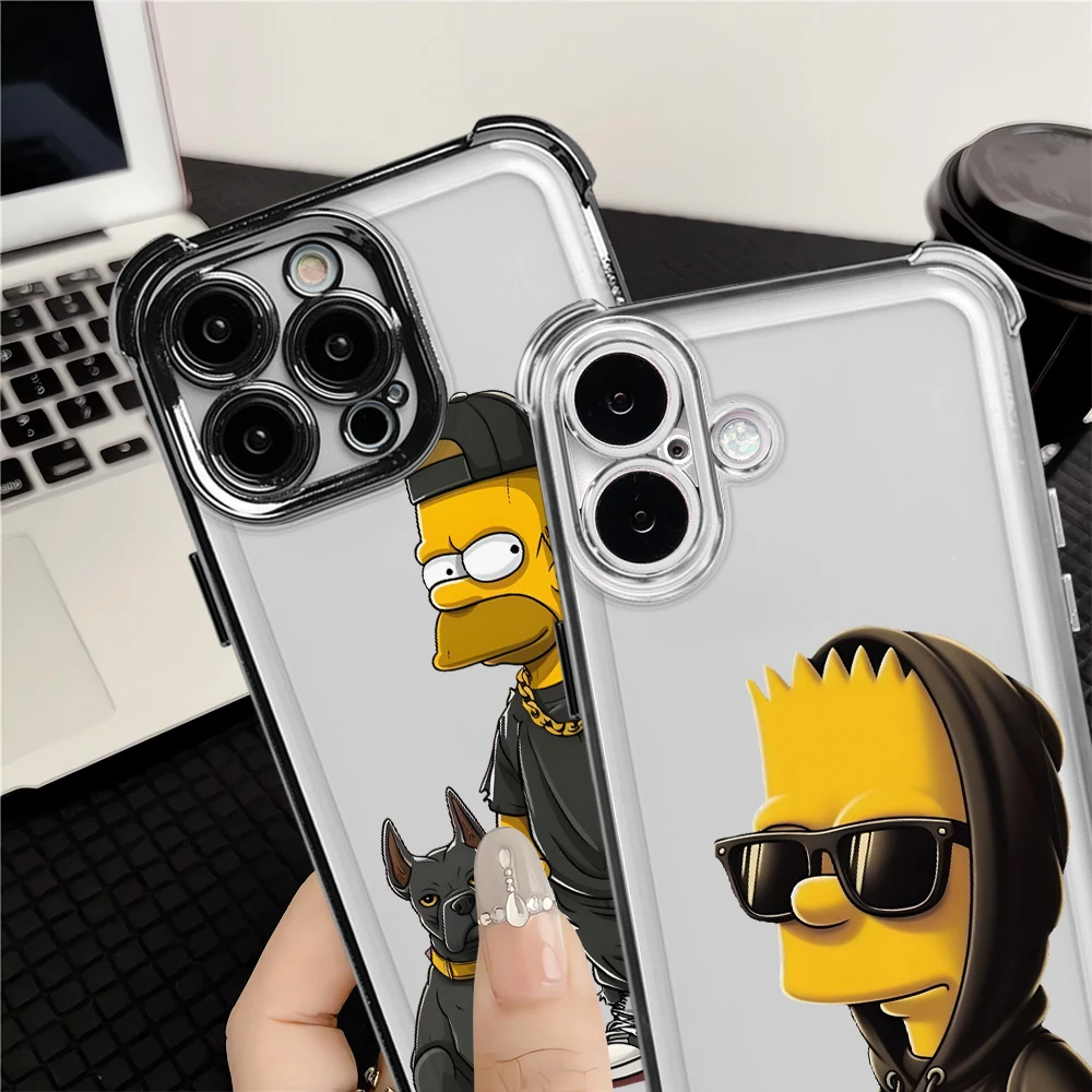 Adorable Cartoon Simpsons Phone Case Cover