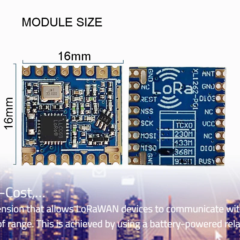 LLCC68 868MHz 915MHz 모듈 로라 통신기 LoraWan 메쉬모어 SPI 모듈 장거리 메쉬타스틱 게이트웨이 로라 메쉬 익스프레스 915mhz