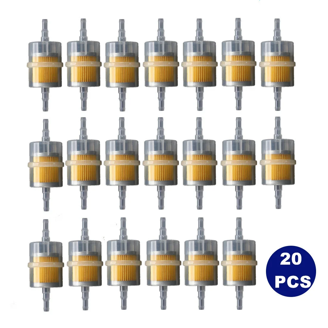 

10/20pcs 6mm 8mm Pipe Universal Motorcycle Car Parts Large Inner Fuel Filters Auto Petrol Motorcycle Car Inner Fuel Filters