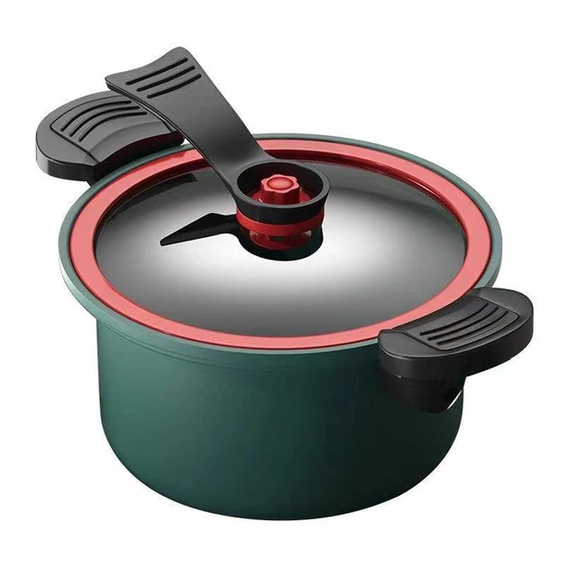 Pressure Cooker Compatible 3.5L Large-Capacity Low-Temperature Cooking Rice Stone Electric Multi Purpose Soup Pressure Cooker 2