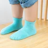 6Pairs/set Children's Socks For Boys Girls Casual Sport Kids Floor Boat Boy Girl Solid Baby Toddler Sock Anti-slip Spring Autumn 4