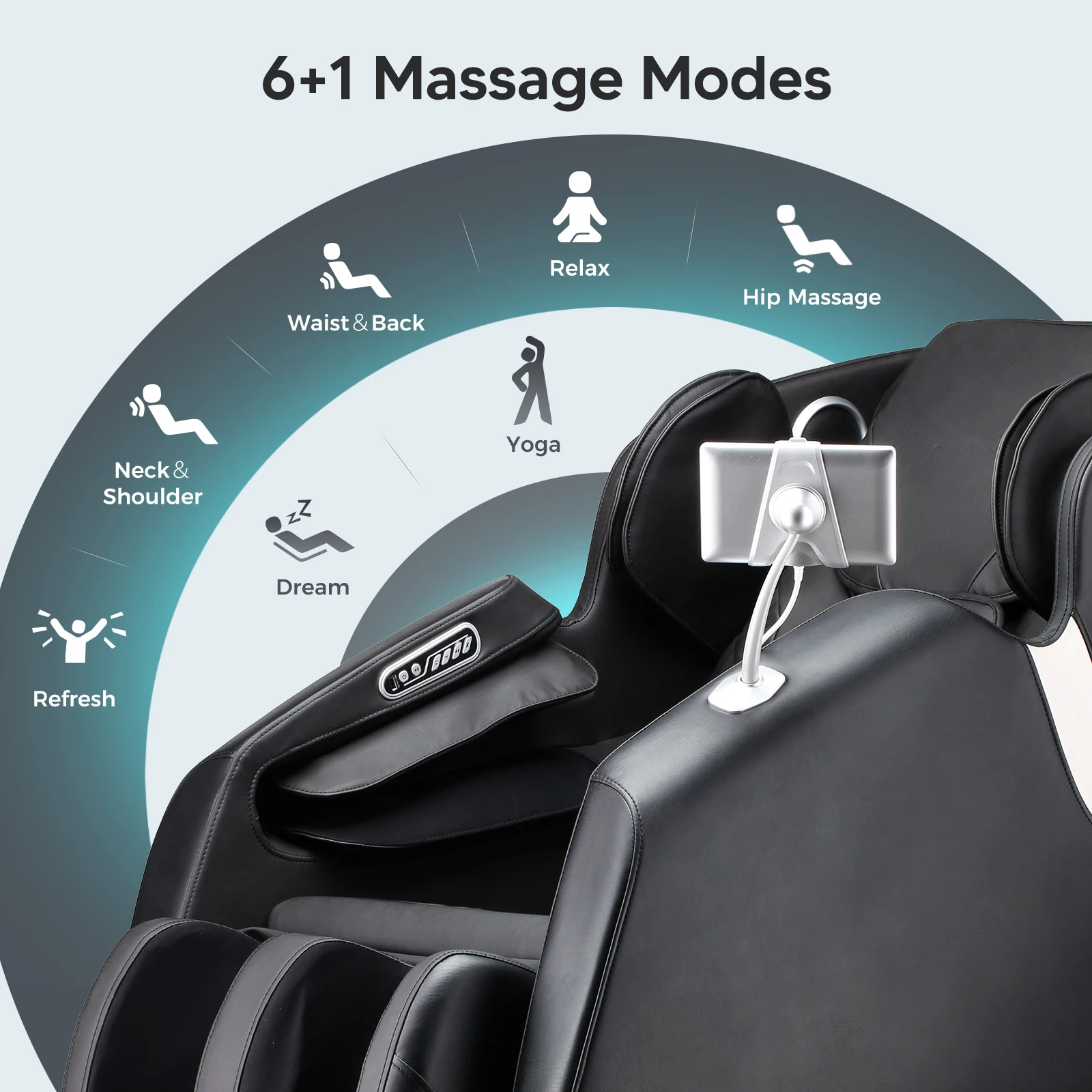 2 Year Warranty 4D SL track Airbag Zero Gravity full body Massage Chair Home 3D Office Heating Shiatsu Office Chair Massage Sofa 6