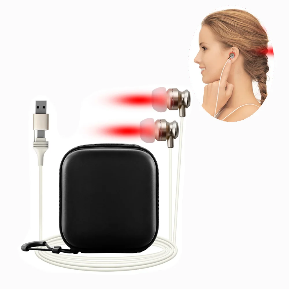 Red Light Laser Ear Therapy Device For Tinnitus Relief_voghion.com